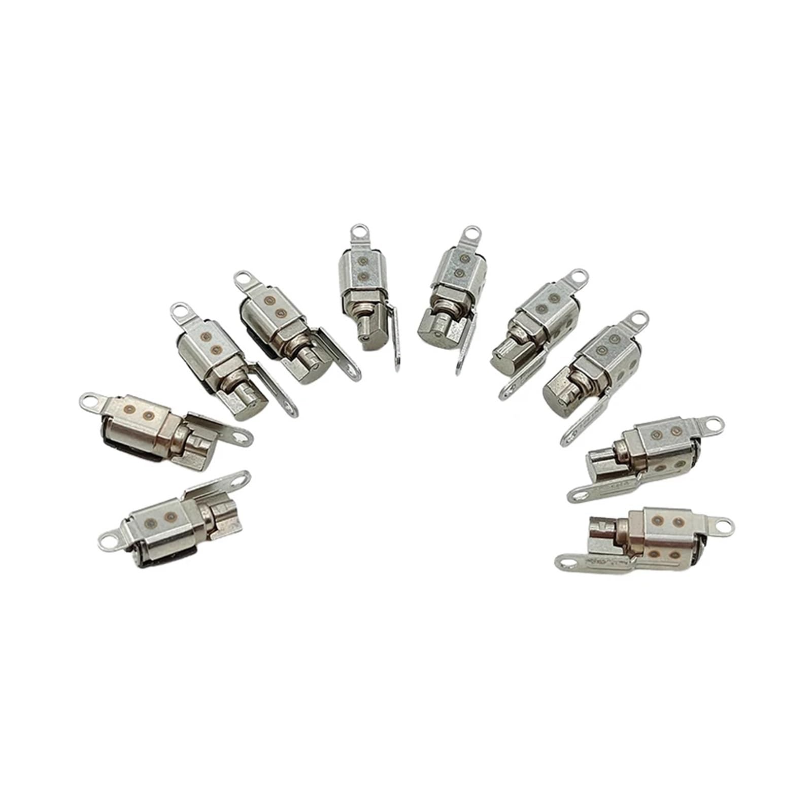 VWWJCCRO 10PCS 4mm Vibration electronic starter DC 1.5V-3V Vibrator Silent Mobile Phone Vibrating DIY Toy Massager Pad