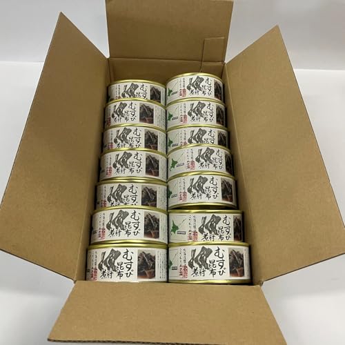 [北海道根室市] 北海道根室産 むすび昆布煮付95g×14缶 C-78020[配送月(年明け含む)の指定は不可]