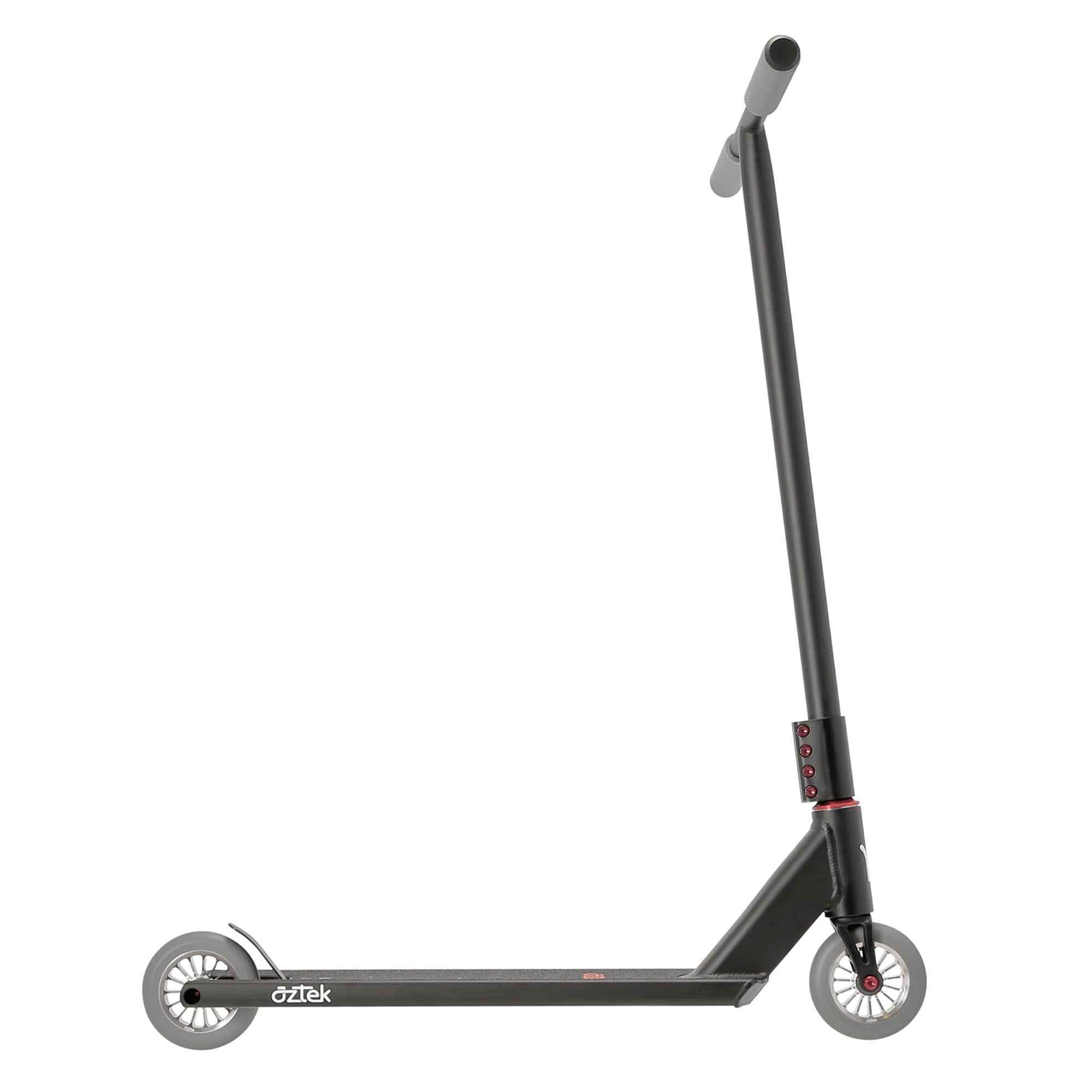 Aztek Complete Street Stunt Scooter de altura disponible en 85, 87, 89, 94 cm, I Park I Hybrid I Trick I Tret I Roller (negro, Architect H = 87 cm)