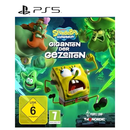 Spongebob Schwammkopf : Giganten der Gezeiten - PlayStation 5