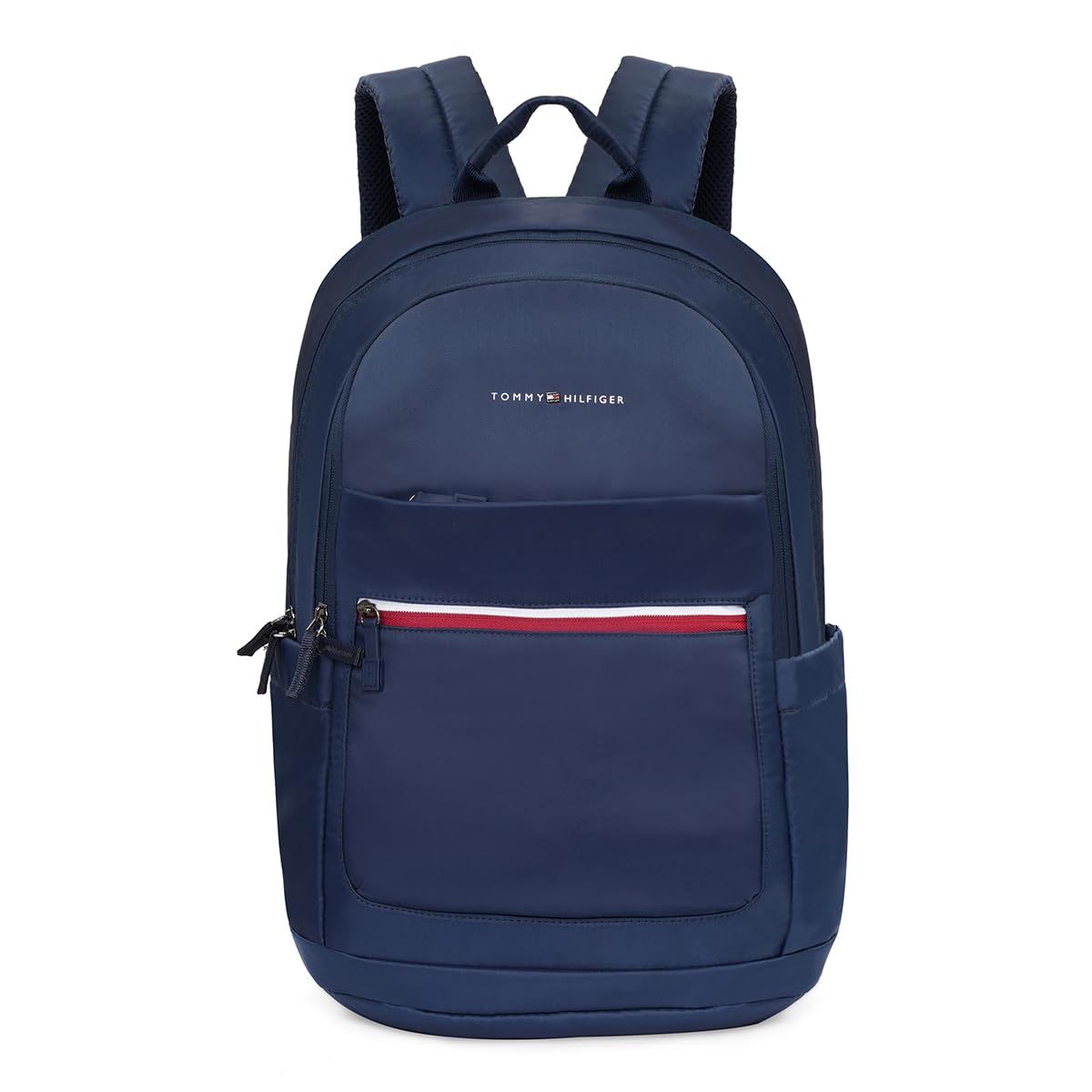 Laptop Backpack Hubbard - Navy | Backpack for School, College and work | Water-Resistant | Fits 15-inch Laptop, with Rain Cover, Trolley Holder | 29L Capacity-image-45