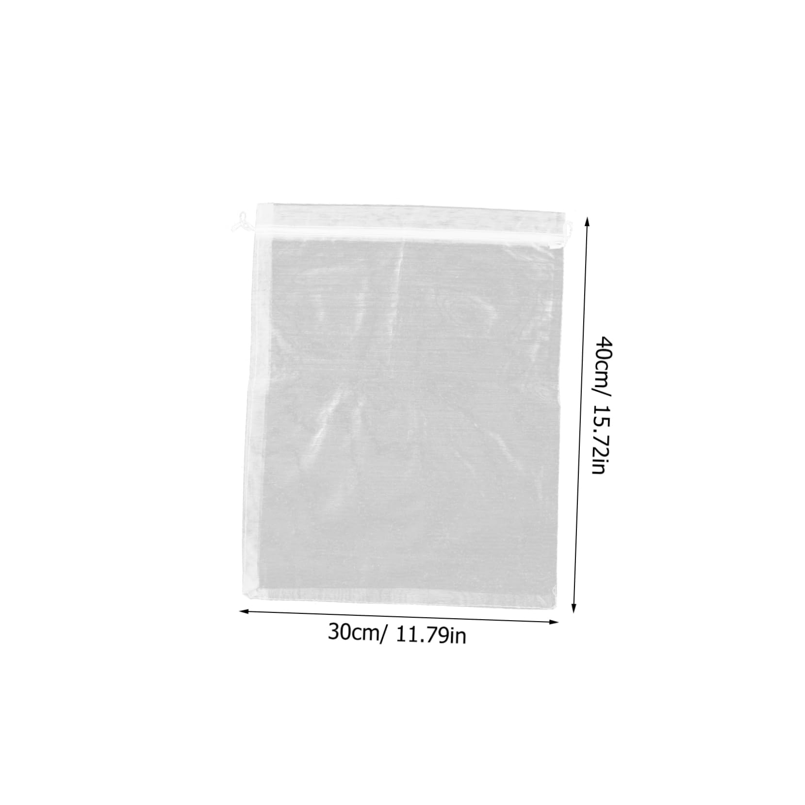 ERINGOGO 10pcs Mesh Storage Bag Set for Dolls Toys Organza Pouches Breathable Mesh Stylish Toy Organizer Sacks for Reborn Dolls