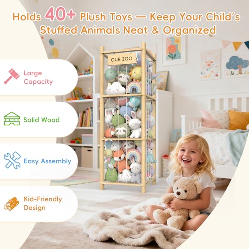 35% Off! POOSIDE Stuffed Animal Storage Organizer (Code: 23FTJJAX) - Image 3