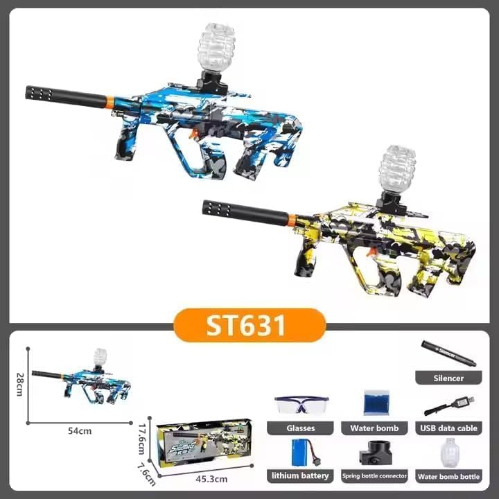 Image of Fresh Gel Blaster Gun Automatic Gun for Kids-Adults Electric Operated High Speed Including 5000 Gel Balls for Kids and Adults. B10