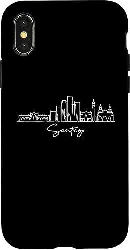 iPhone XXS city skyline Santiago Chile Case iPhone XXS city skyline Santiago Chile Case