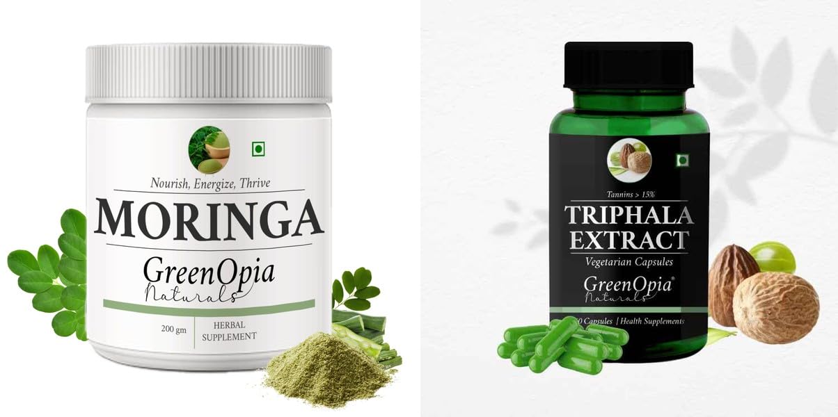 Moringa Oleifera Powder Triphala Wellness Daily Vitality 60 CAPSULES-image-29