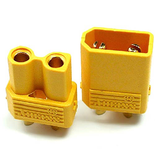 WODE 2pair XT30 2 mm de Oro Conector / Enchufe fijado para el RC Quadcopter de Multicopter Aero