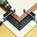 Clamp - It Assembly Square Tool - Polycarbonate 90 degree square Clamp to hold parts while Fastening,Glue to Dry - Ideal 90-degree right angle clamp for all Woodworking Tasks