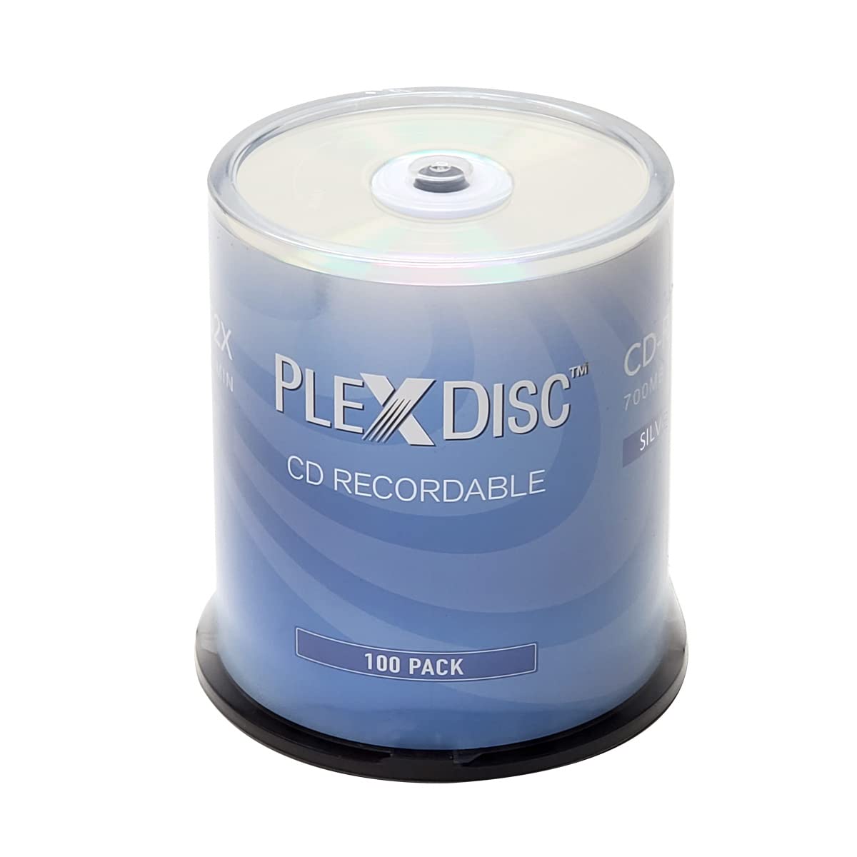 Amazon.com: PlexDisc CD-R 700MB 52X Silver Inkjet Hub Printable