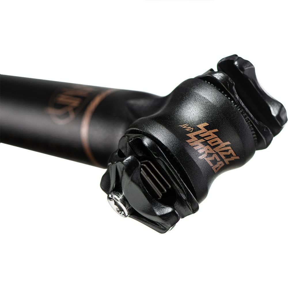 Reverse Nico Vink Nico Vink Signature Serie Fahrrad Sattelstütze 31.6mm / 350mm schwarz/kupferfarben Sport & Freizeit