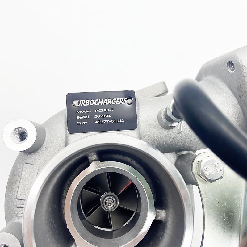 Turbocharger 49377-01611 4937701611 for Komatsu PC130-7 Turbo Turbocharger Excavator Parts