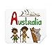 Australia National Symbol Landmark Pattern Cleaning Cloth Screen Cleaner 2pcs Suede Fabric