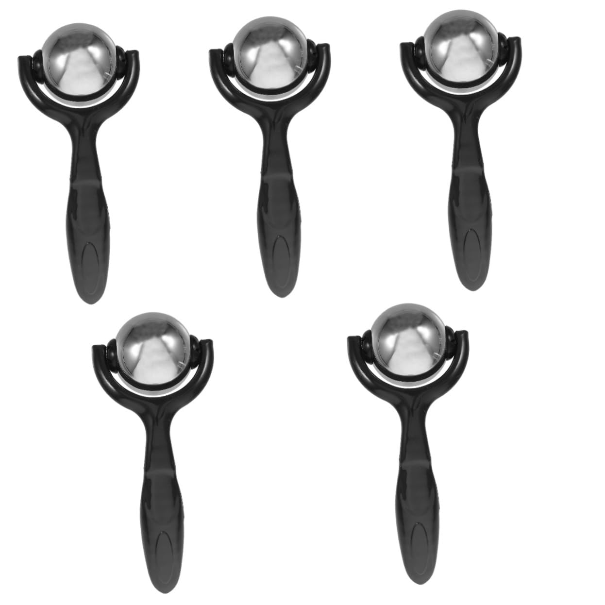 5stücke Gesichtsmassage Roller Handlicher Guasha Roller Für Effektive Gesichts Und Augenmassage Hautstraffung Und Faltenreduzierung