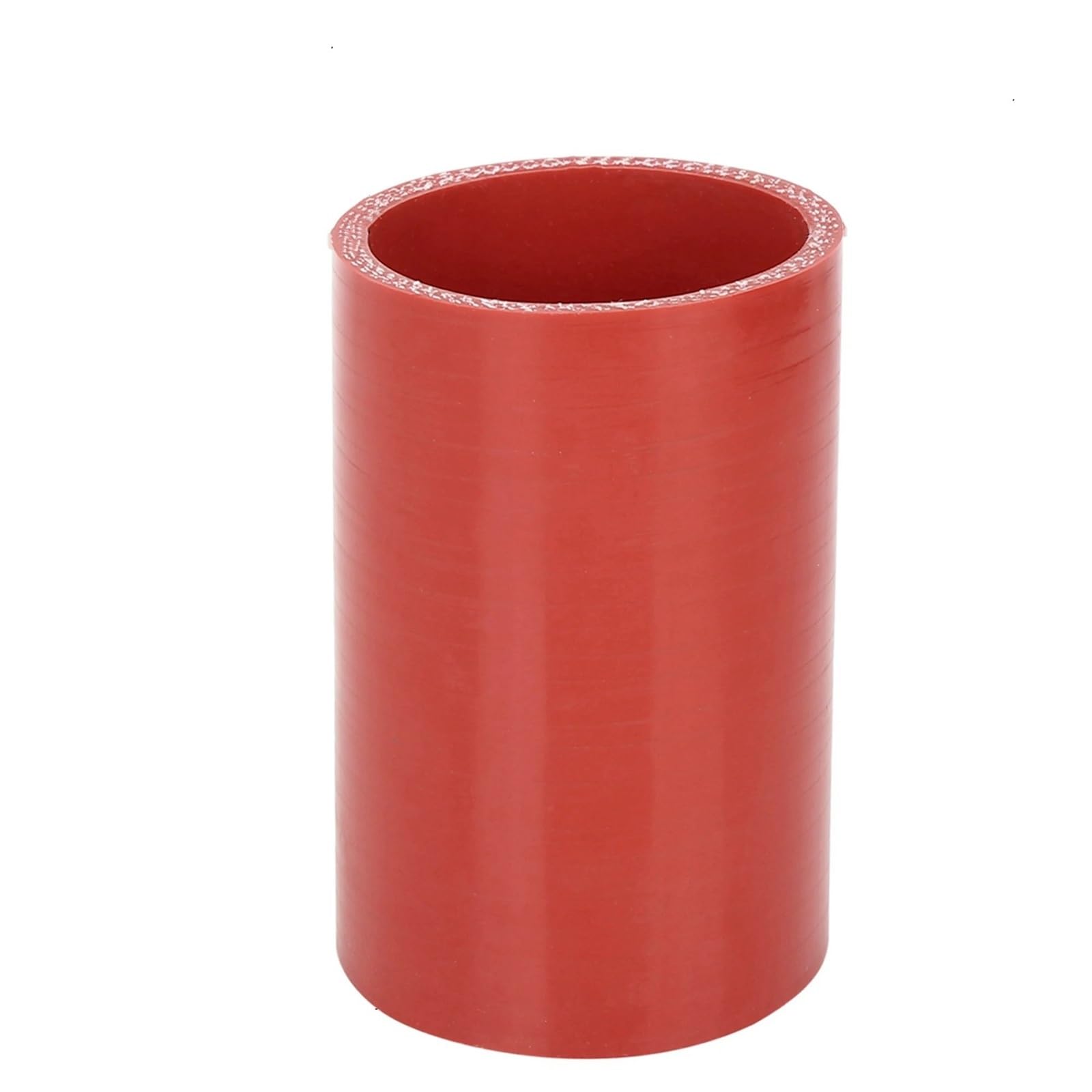 Thujmgh 60Mm Red 30Mm 38Mm 40Mm 45Mm 55Mm 60Mm 76Mm Id Car Straight Silicone Hose Coupler Intercooler Tube Universal Car Air Intake Hose(60Mm Red)