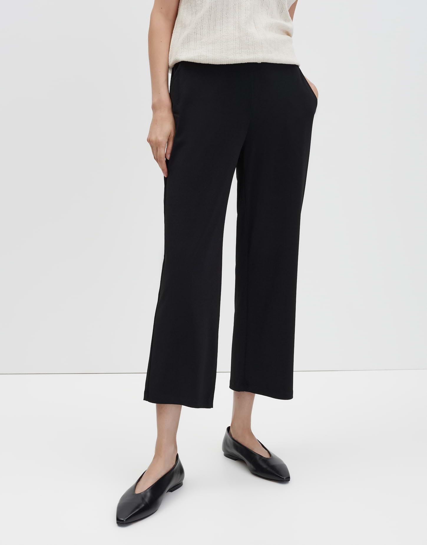 someday Damen Culotte | Culotte CELASTO Wide aus weichem Interlock Jersey