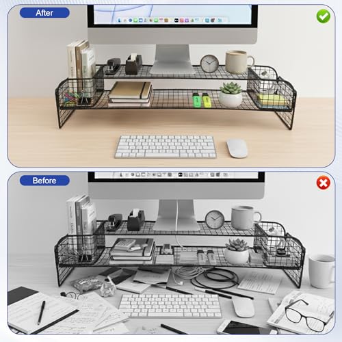 Organisateurs de bureau et accessoires de rangement avec support - 5