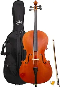 Violoncelo AL 1210 4/4 Alan Com Capa Arco Breu