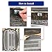 Utheer Cooking Grid Grate for Weber Q Series Gas Grills, Grill Replacement Parts for Weber, Matte Cast Iron (Medium)