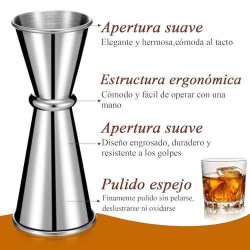 La mejor selección de Medidor de Onzas para Bar los más recomendados. 3 Imagen adicional