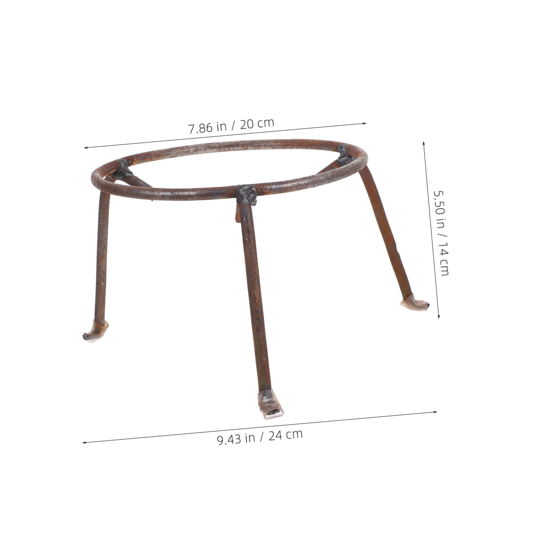 INOOMP Wear Resistant Wok Holder Multi Function Reusable Pot Rack for Outdoor Cooking Lightweight Stove Support Stand Essential Camping Accessory for Travelers and Picnic Lovers