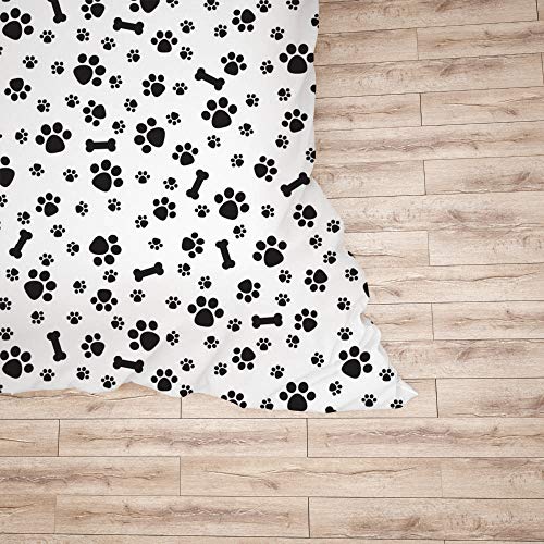 Housse de couette chat et chien en microfibre supérieure Cheshongg Queen Size - 6