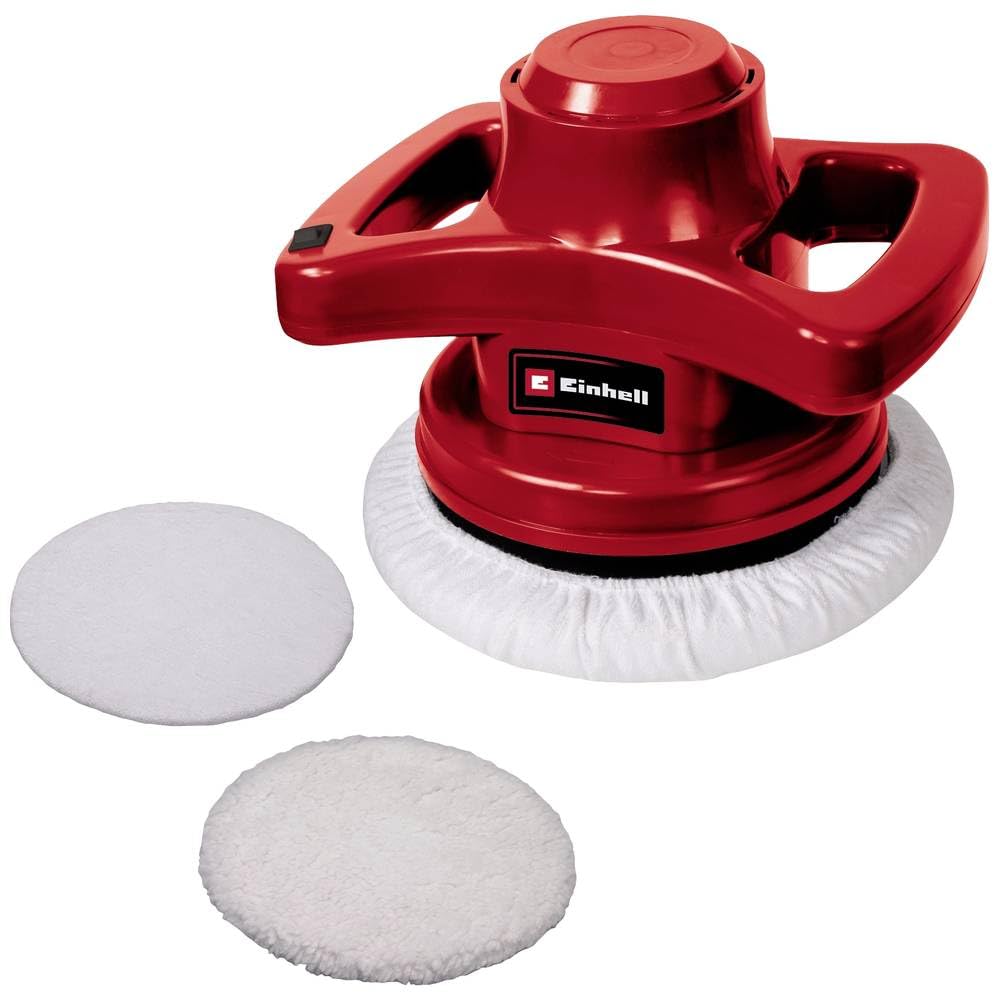 Einhell Polisaj Makinesi CC-PO 90 (Açma/kapatma düğmesi, kullanışlı ve dayanıklı, 1 tekstil cila başlığı ve 1 sentetik cila başlığı dahil) - 2093173