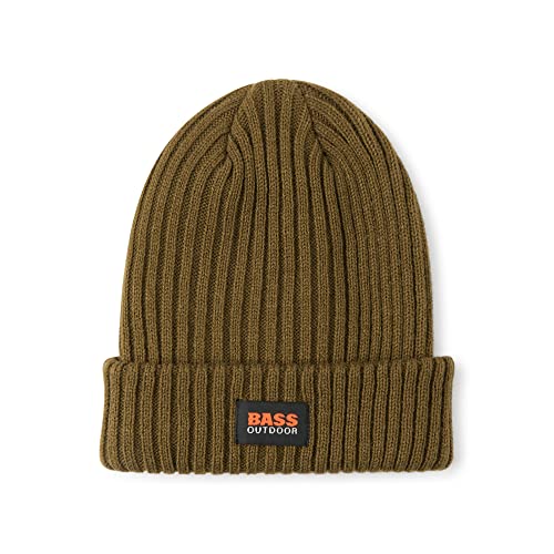 Bass Outdoor Women's Standard Large Gauge Knit HAT, Military, One Size