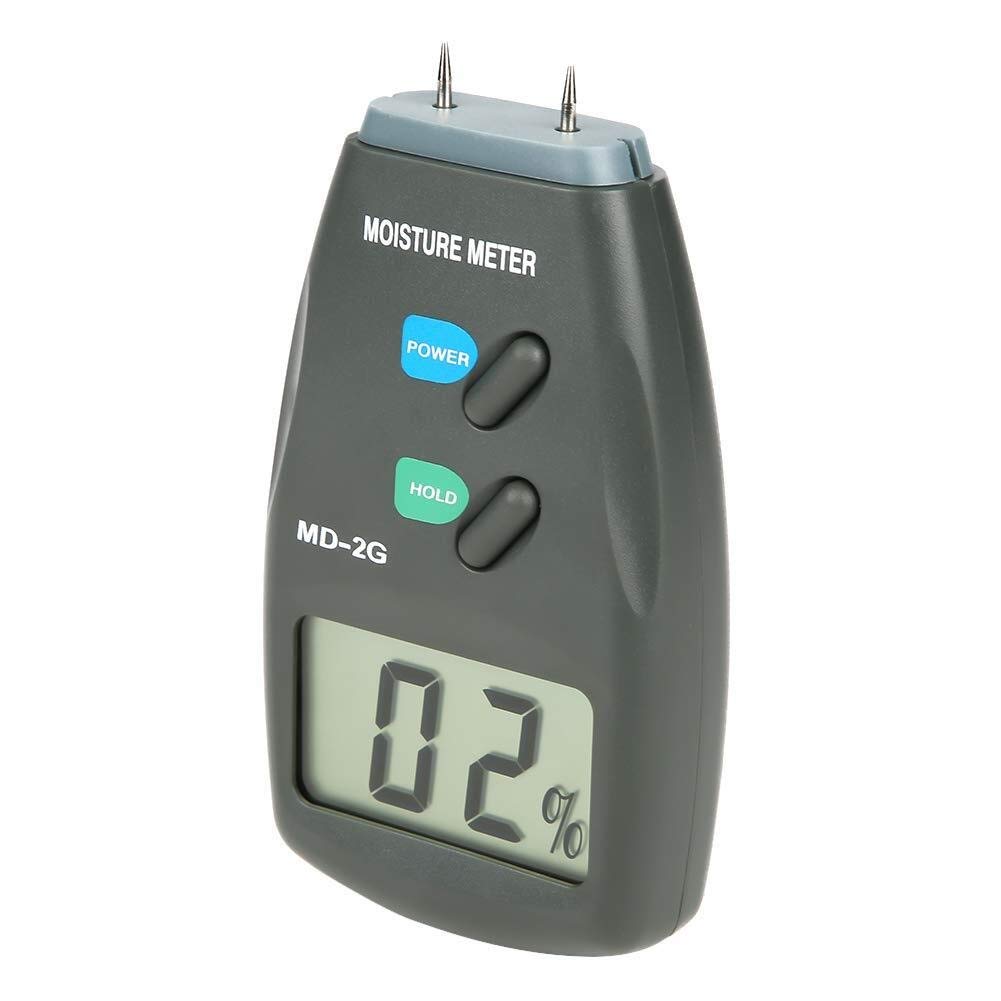 Misuratore di umidità del Legno 2 Pin Dampness Display LCD Tester Tester Tester Igrometer Digital Forwater in Legna da ardere
