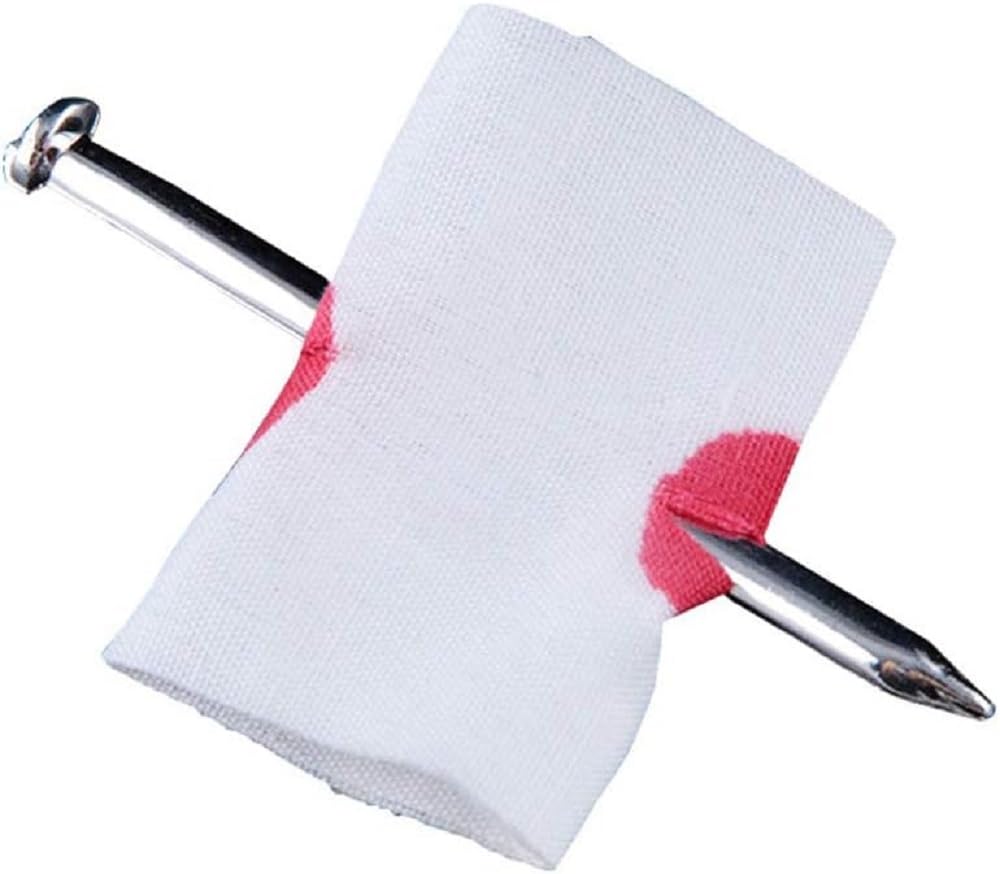 Nail Through Fingers, Make Fun, Trick Halloween Techniques, Trick Tool, Creative False Nail, Through Finger Magic Techniques