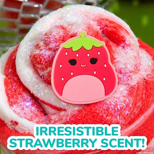 image for Original Squishmallows Scarlet The Strawberry Premium Cloud Slime, Str