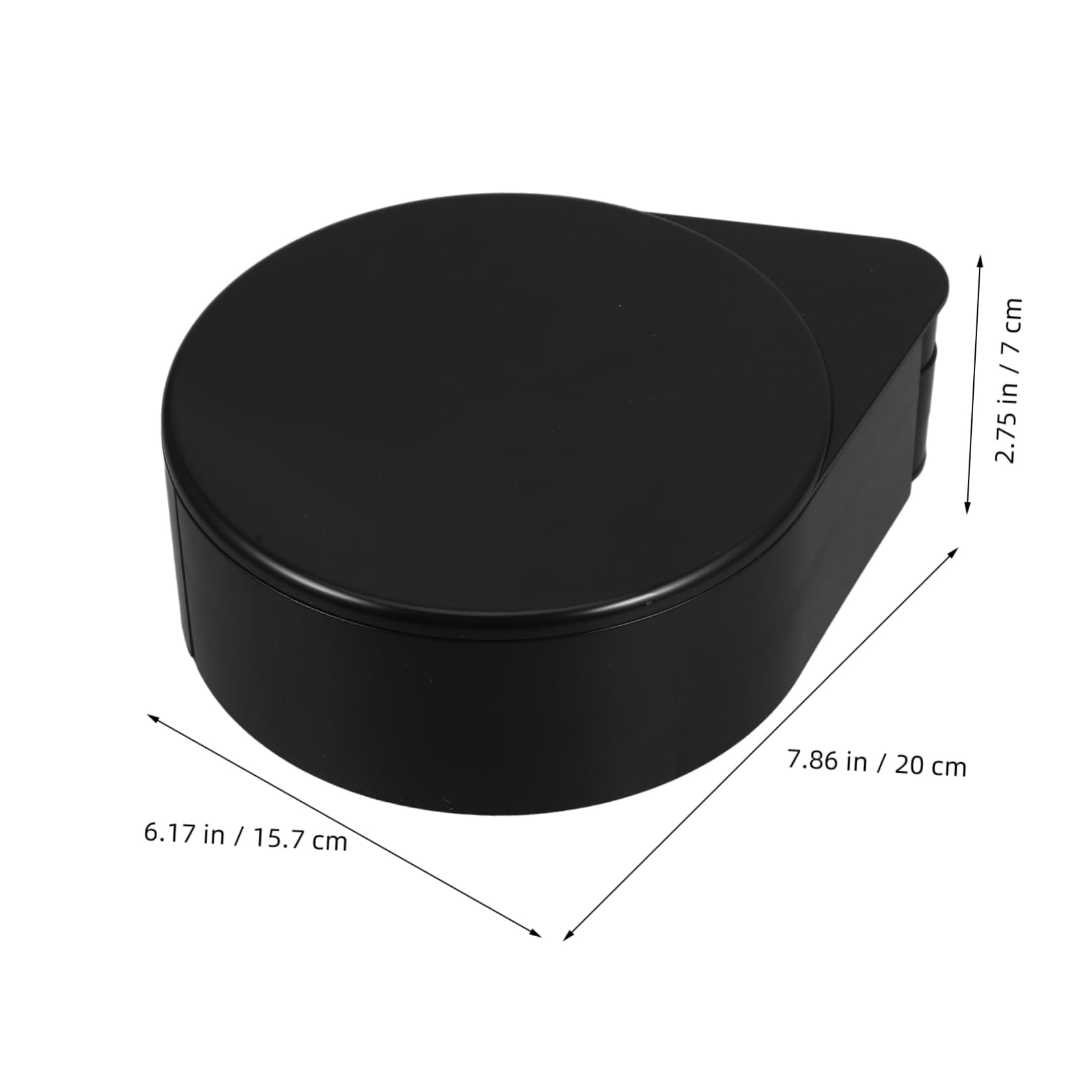 OUNONA Salt Sugar Spice Storage Box 3-tier Plastic Container Essential Bar Tool