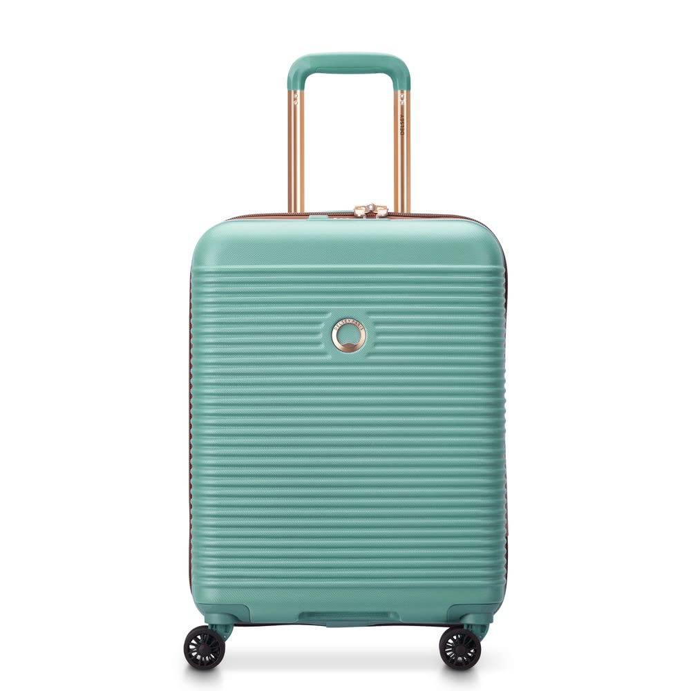 DELSEY Paris - Freestyle - Valise Cabine Rigide 55 cm x 39 cm x 21 cm - 36 L - S Slim - Amande