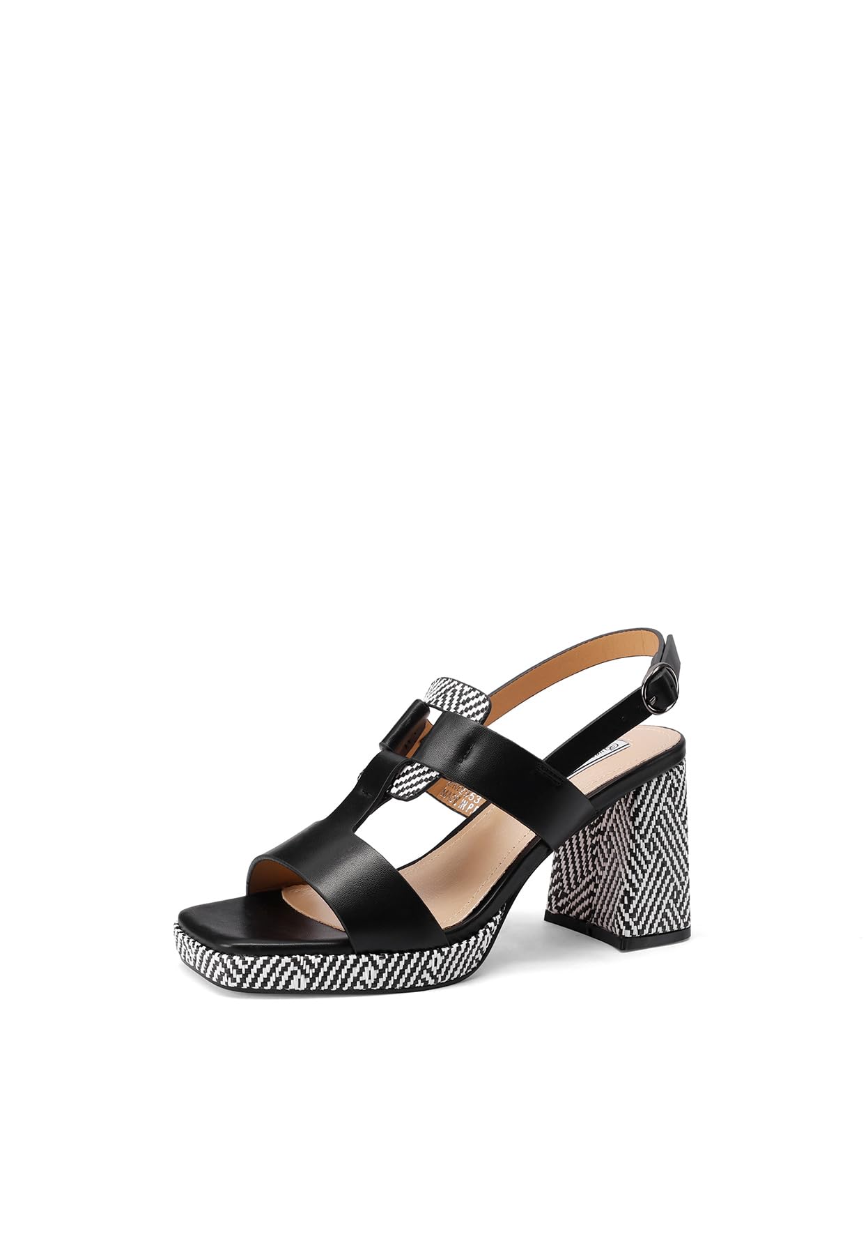 QUEEN HELENA Sandali con Tacco con Plateau Casual Eleganti Donna ZM9953