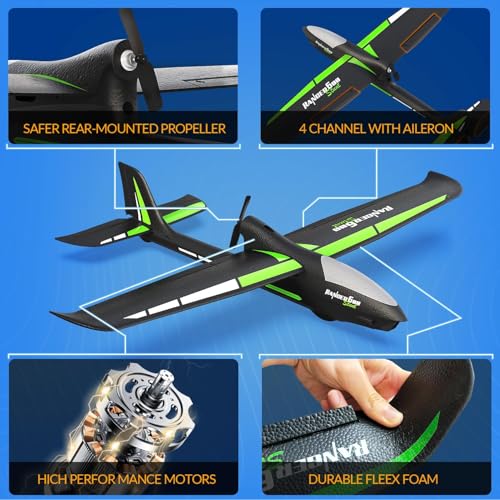 Image of volantexrc RC Plane, 4CH Remote Control Glider for Beginners & Adults