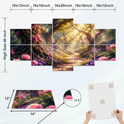 10 Pack Paneles Acústicos Decorativos, Absorbentes de Sonido, Tratamiento Acústico para Estudio Oficina Hogar miniatura 2