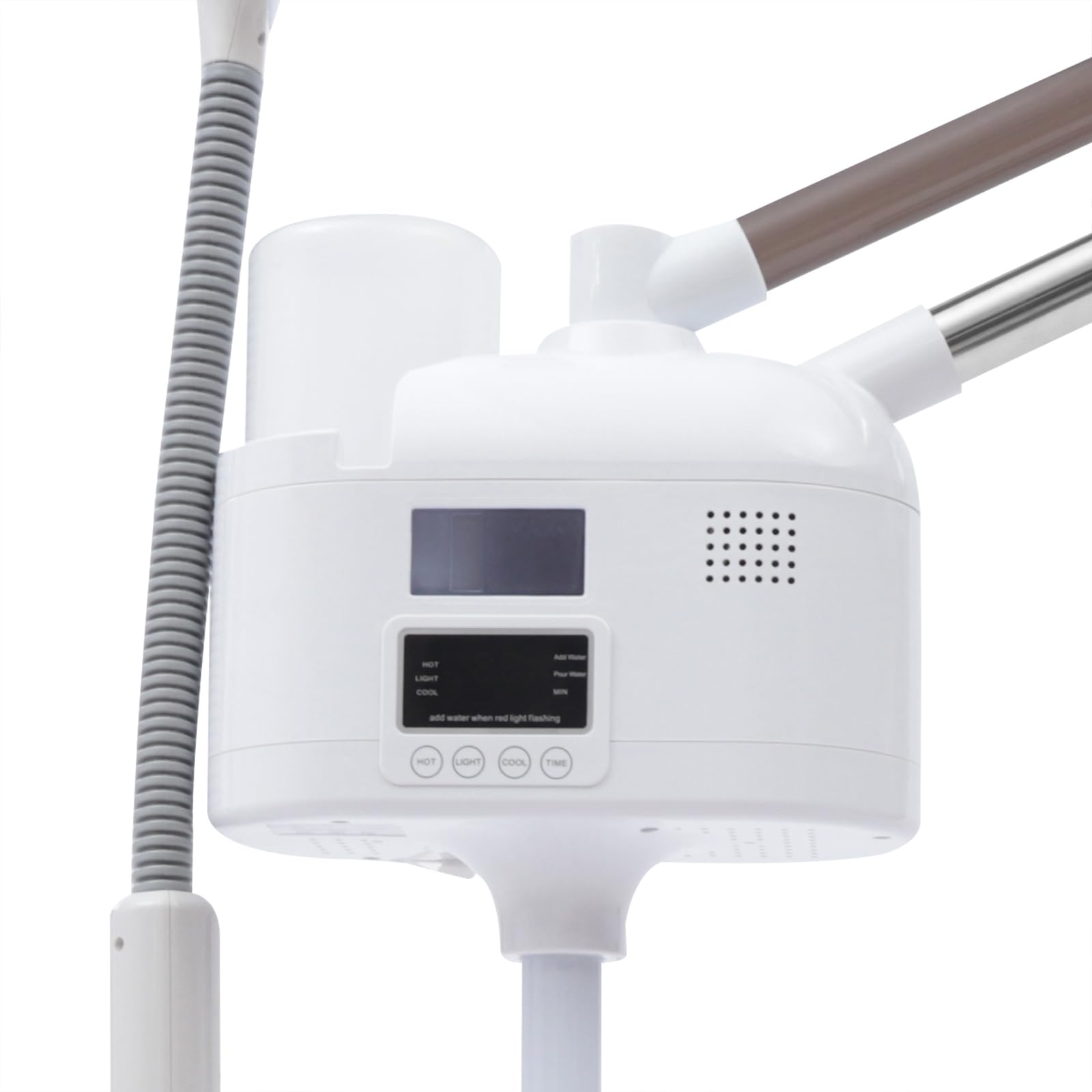 Vapozone Vapozone 3 en 1 Vapozone Vapozone Appareil à vapeur avec lampe loupe Appareil à vapeur chaud et froid Sauna pour le visage pour salon et maison