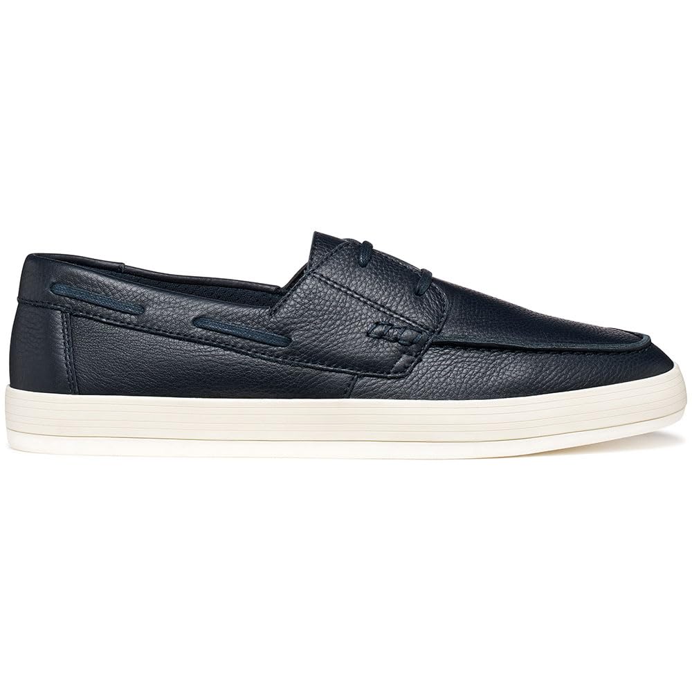 Geox Men U Serifos J Moccasin, Navy, 11 UK