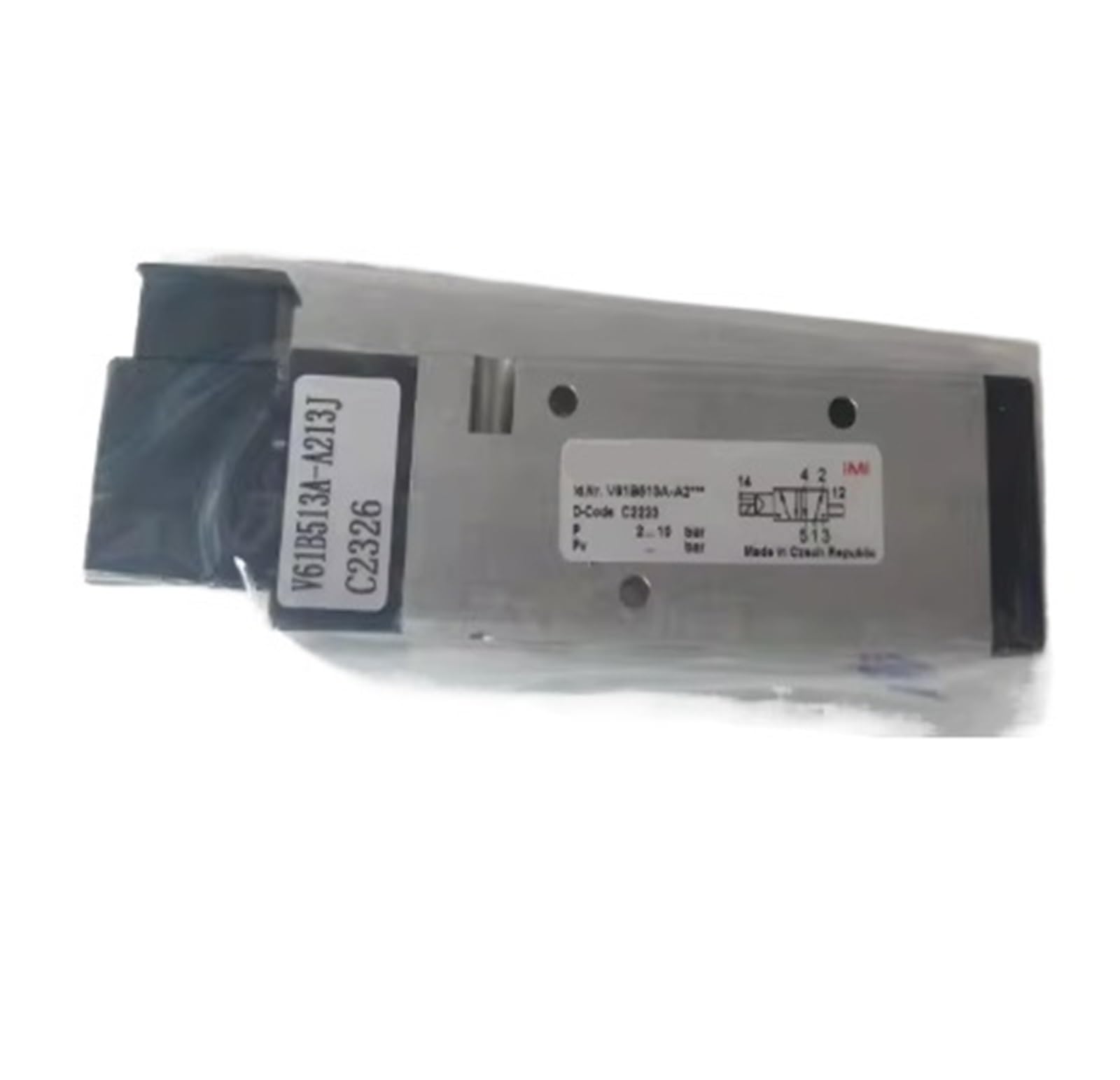 ELZNSQQK V61B513A-A213J, Pilot Operated Solenoid Valve, G1/4 'Thread, 24DC