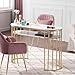 BarberPub Manicure Nail Table Marbling Texture Salon Nail Desk Home Spa Beauty Stylist Equipment 2400