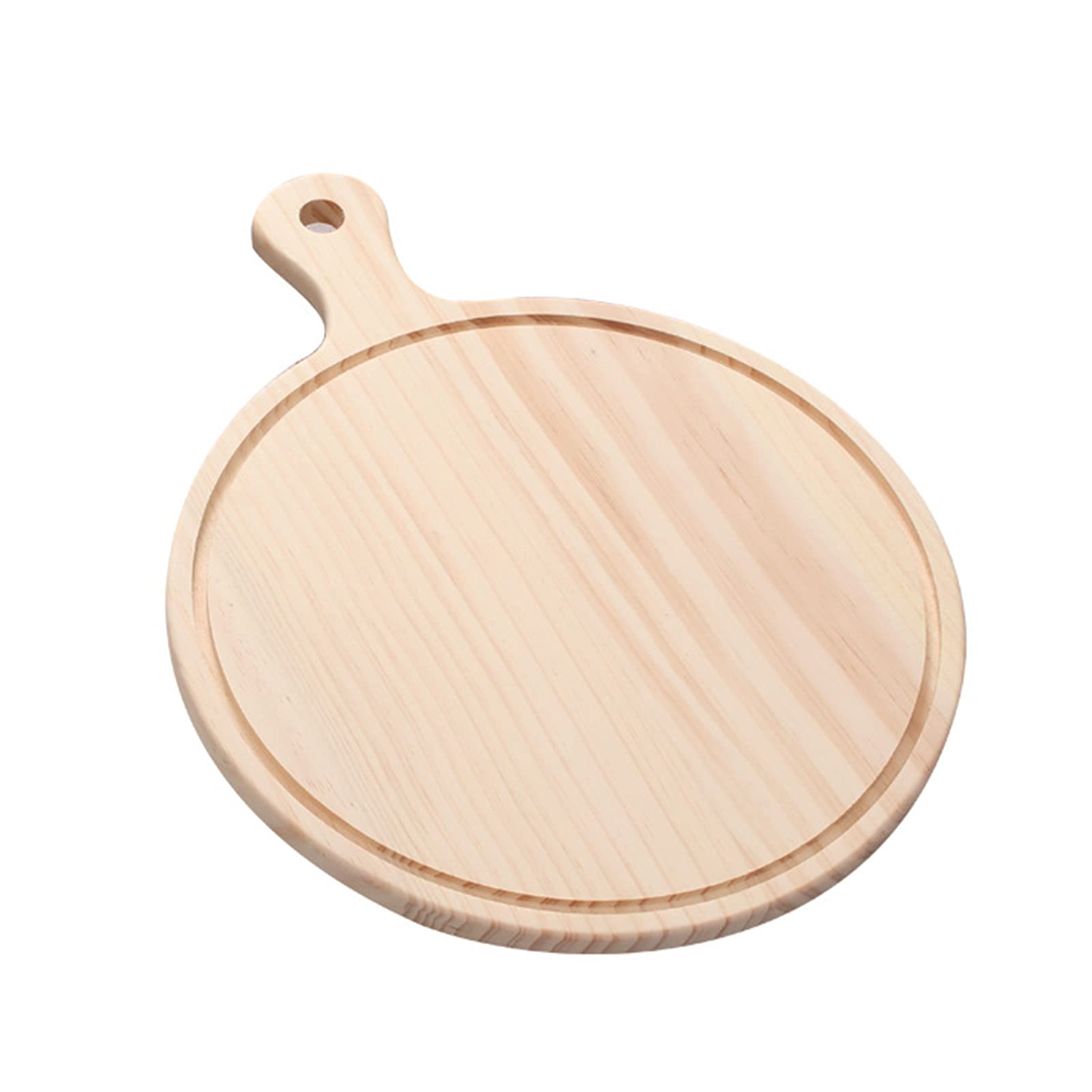 Tagliere in legno di gomma con manico Taglieri da cucina in legno, taglieri da cucina per carne, formaggio, pane, verdura e frutta | Leroy Merlin
