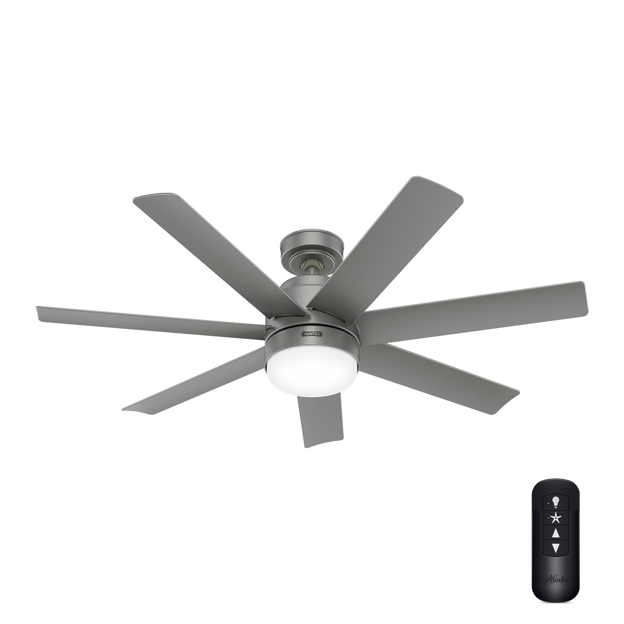 Amazon.com: Hunter Brazos Outdoor with LED Light 52 inch Matte