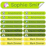 libri di testo sconto 15 Adesivi di misura 6 x 1 cm. 50 Etichette adesive per contrassegnare oggetti 6 x 1 cm Adesivi per segnare libri e materiale scolastico per asili e scuole (Fairy)