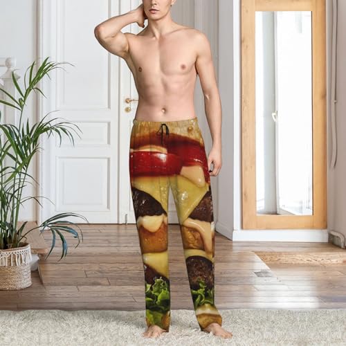 Potato Chips Pajama Pants Men'S Separate Bottoms Lounge Pants Pjs Casual Sleep Pants4