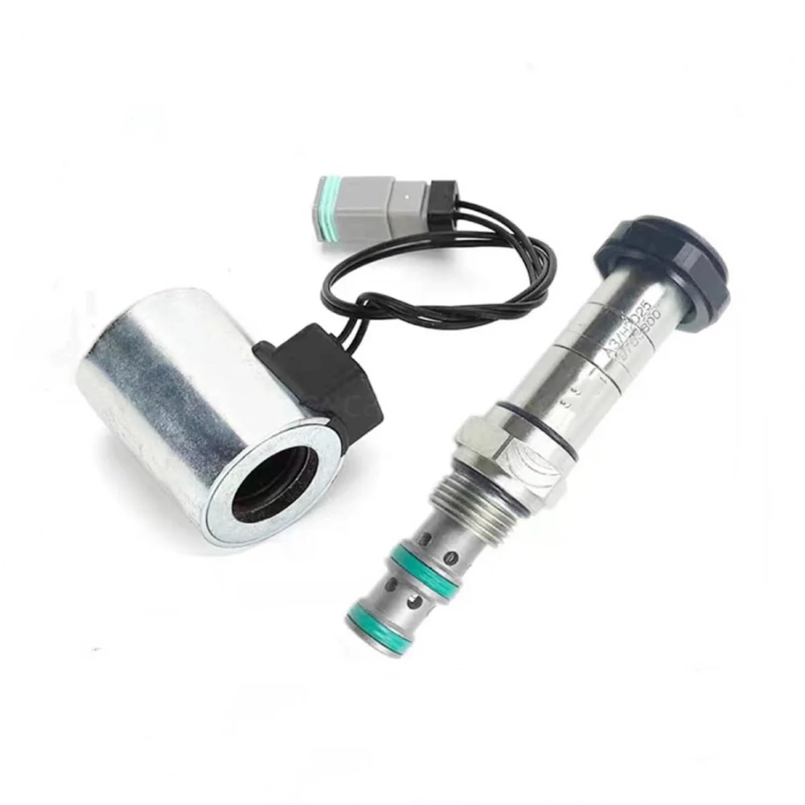 Tccscdnff Brown Excavator Parts Xe60 80 135 150 200 215 230 Pilot Safety Lock Solenoid Valve Spool Solenoid Valve Coil(Brown)