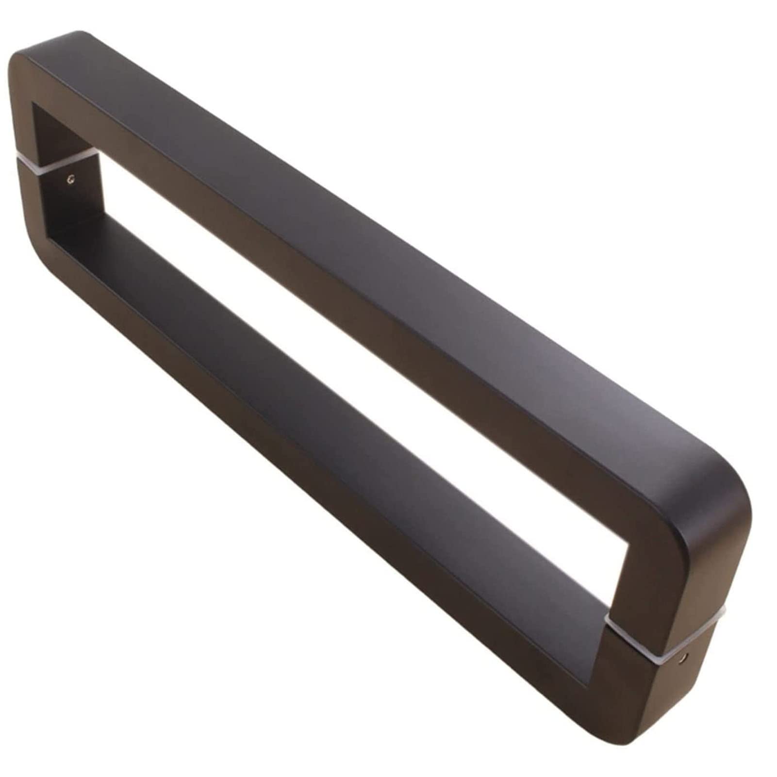 Door Handle Stainless Steel Square Push Pull Modern Door Handle,Modern Commercial Entry Door Handle For Sliding Glass Shower/Barn Door/Interior Exterior Door Hardware Accessories,A-L:92.5Cm(36.4In)/9