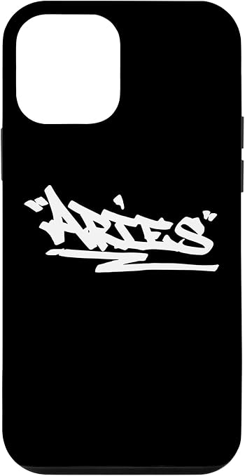 iPhone 12 mini Aries Graffiti Zodiac Hip Hop Horoscope Star Sign Case