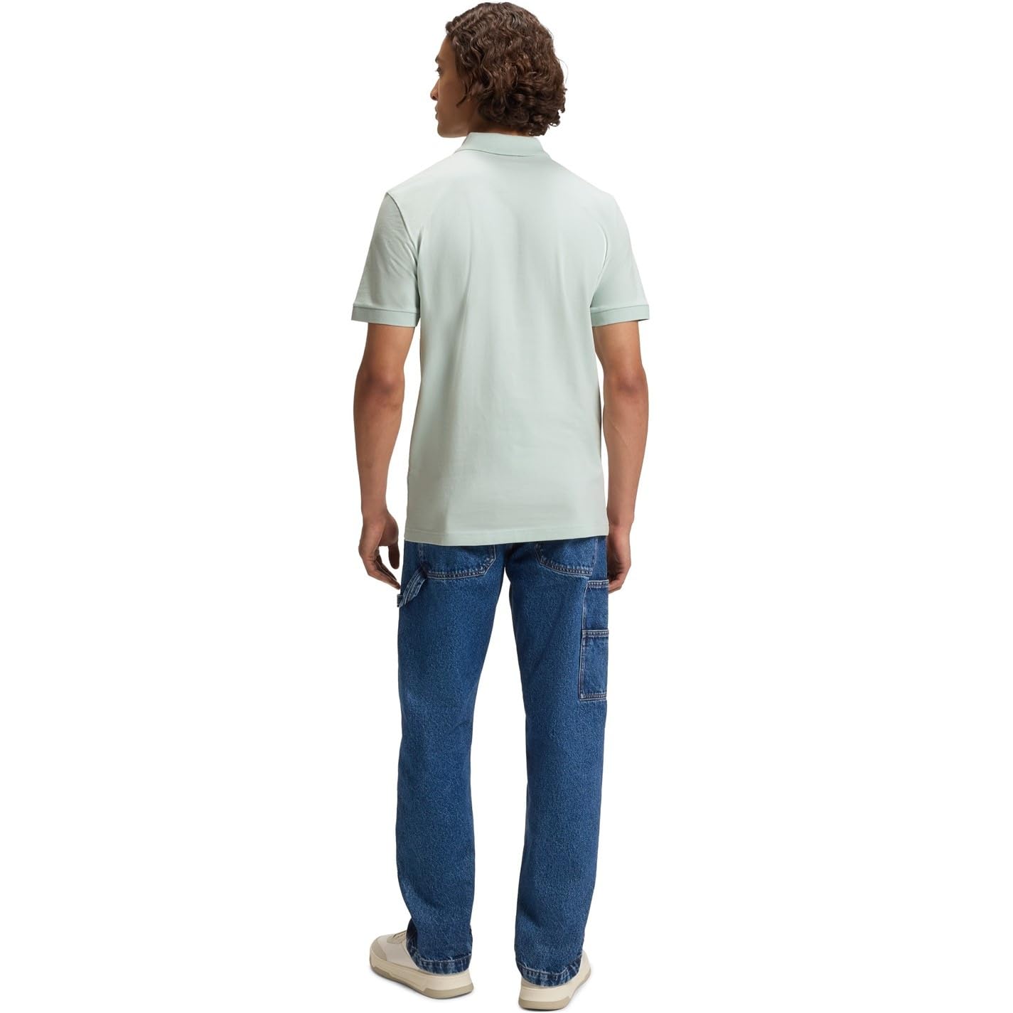 Boss ORANGE Poloshirt Passenger Regular Fit Classic Stretch Pique Polo – Bild 4