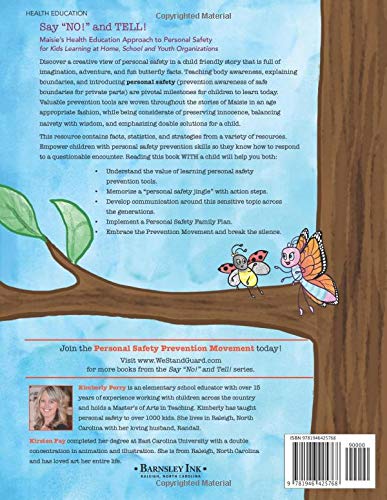 Say "NO!" and TELL!: Maisie's Health Education Approach to Personal Safety for Kids Learning at Home, School and Youth Organizations - Image 2