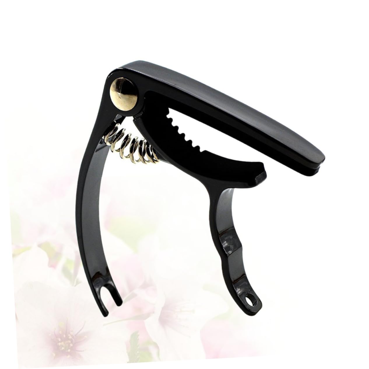 TOYANDONA 3piezas Capo De Guitarra Metálico Ligero y Fácil De Usar Para Guitarra Acústica Eléctrica y Ukelele Negro
