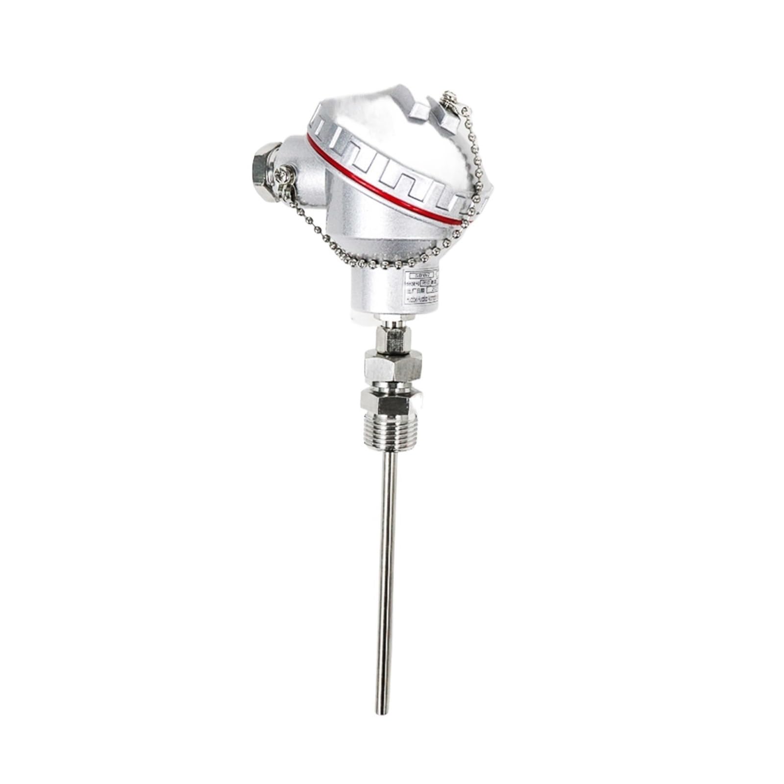 MXXDMOPD PT100 Temperature Sensor 4-20mA Output Signal Temperature Transmitter(-50~600-300MM)